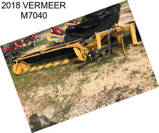 2018 VERMEER M7040