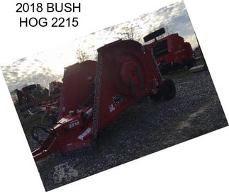 2018 BUSH HOG 2215