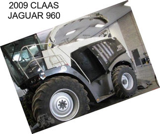 2009 CLAAS JAGUAR 960