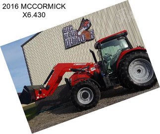 2016 MCCORMICK X6.430