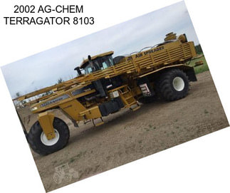 2002 AG-CHEM TERRAGATOR 8103