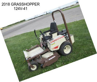 2018 GRASSHOPPER 124V-41