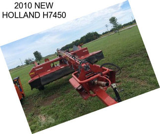 2010 NEW HOLLAND H7450