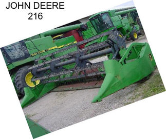 JOHN DEERE 216