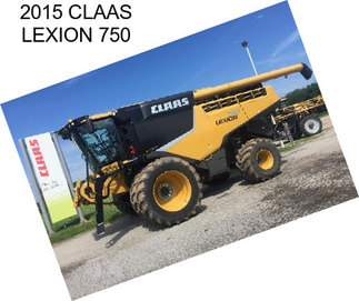 2015 CLAAS LEXION 750