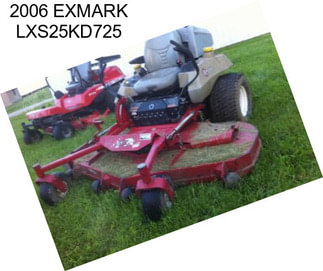 2006 EXMARK LXS25KD725