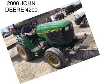 2000 JOHN DEERE 4200