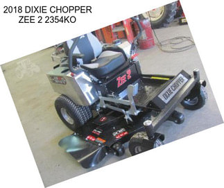 2018 DIXIE CHOPPER ZEE 2 2354KO