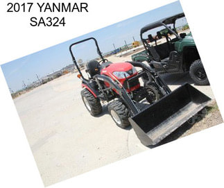 2017 YANMAR SA324