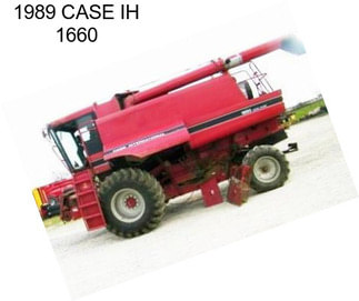 1989 CASE IH 1660