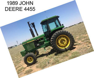 1989 JOHN DEERE 4455