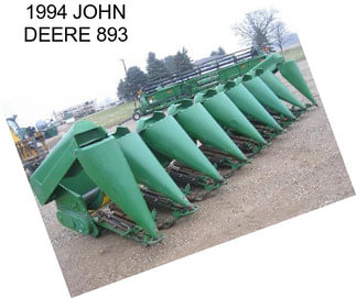 1994 JOHN DEERE 893