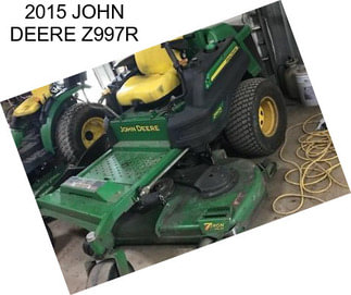 2015 JOHN DEERE Z997R