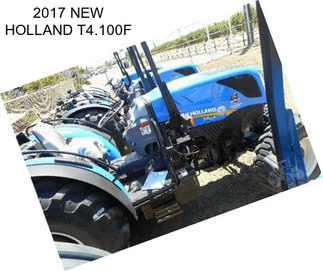 2017 NEW HOLLAND T4.100F