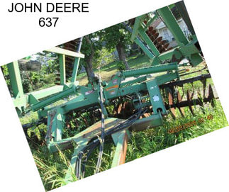 JOHN DEERE 637