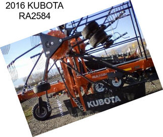 2016 KUBOTA RA2584