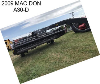 2009 MAC DON A30-D