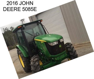 2016 JOHN DEERE 5085E