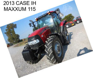 2013 CASE IH MAXXUM 115
