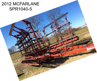 2012 MCFARLANE SPR1040-5