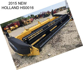2015 NEW HOLLAND HS0016