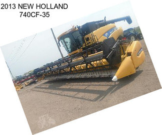 2013 NEW HOLLAND 740CF-35