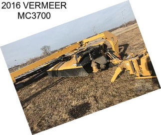 2016 VERMEER MC3700