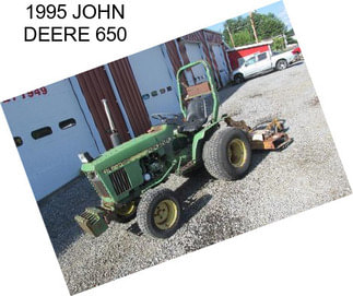1995 JOHN DEERE 650