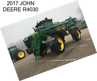 2017 JOHN DEERE R4030