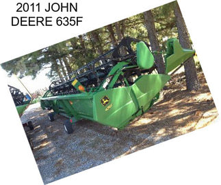 2011 JOHN DEERE 635F