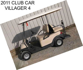 2011 CLUB CAR VILLAGER 4