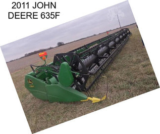 2011 JOHN DEERE 635F