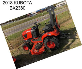 2018 KUBOTA BX2380