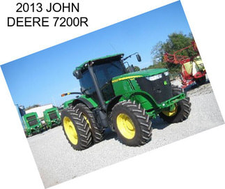 2013 JOHN DEERE 7200R