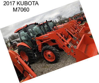 2017 KUBOTA M7060