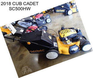 2018 CUB CADET SC500HW