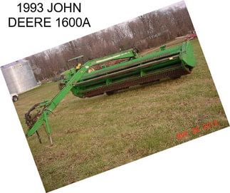 1993 JOHN DEERE 1600A