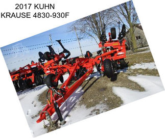 2017 KUHN KRAUSE 4830-930F