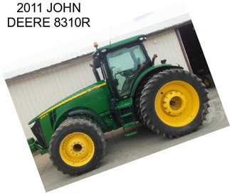 2011 JOHN DEERE 8310R