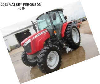 2013 MASSEY-FERGUSON 4610