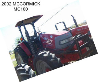 2002 MCCORMICK MC100