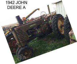 1942 JOHN DEERE A