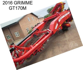 2016 GRIMME GT170M