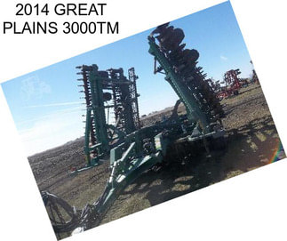 2014 GREAT PLAINS 3000TM