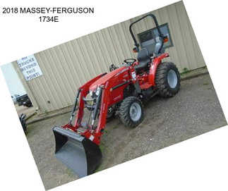 2018 MASSEY-FERGUSON 1734E