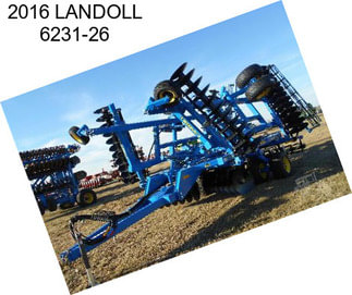 2016 LANDOLL 6231-26