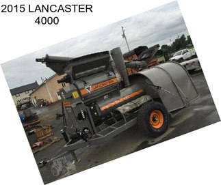 2015 LANCASTER 4000