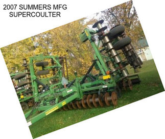 2007 SUMMERS MFG SUPERCOULTER