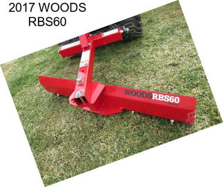 2017 WOODS RBS60