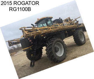 2015 ROGATOR RG1100B